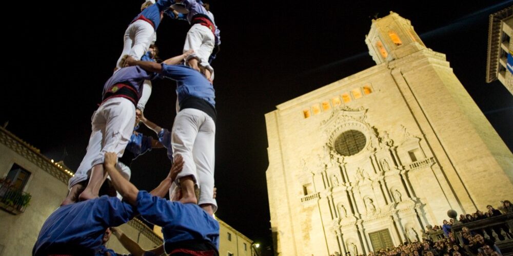 Festes de Sant Narcís Girona Castellers