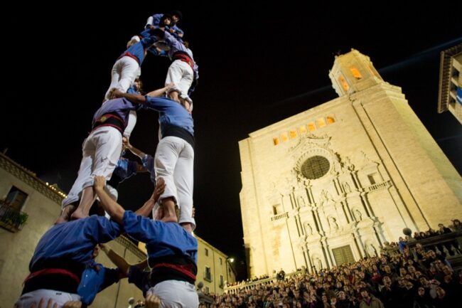 Festes de Sant Narcís Girona Castellers