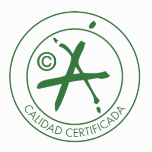 Spaans logo Calidad certificada kwaliteitskeurmerk Andalusië