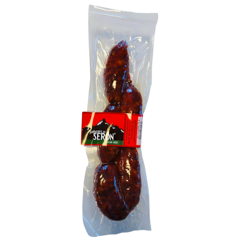 Pikante Spaanse chorizo in ringvorm