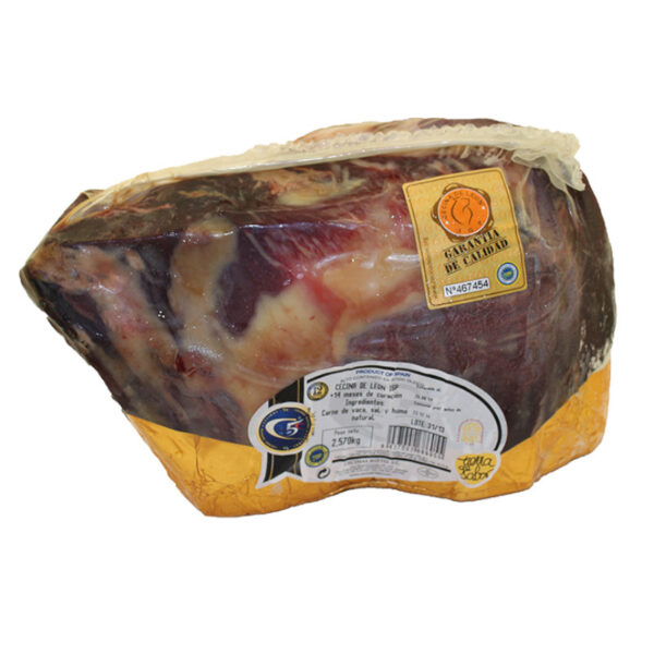 Cecina de León pulida_gepolijst stuk gerookt rundvlees uit Castilla y León_Alegre Import