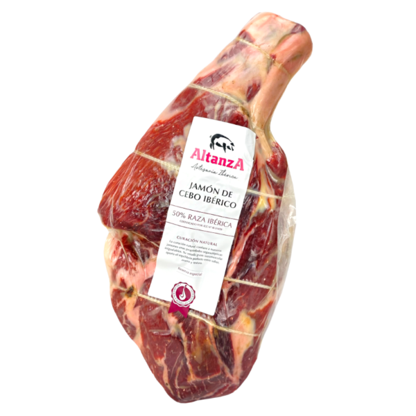 Ontbeende achterham Altanza wit label | Centro de Jamón Cebo 50% Ibérico