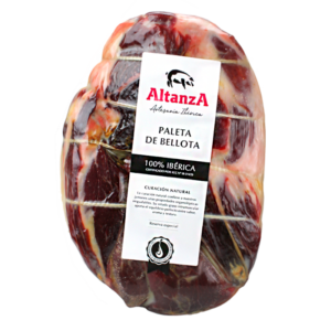 Ontbeende Schouderham zwart etiket 100% Ibérico | Centro paleta de bellota Altanza