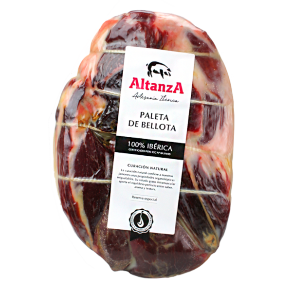 Ontbeende Schouderham zwart etiket 100% Ibérico | Centro paleta de bellota Altanza