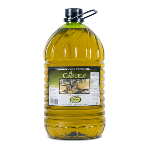 Spaanse olijfolie virgen extra Cañuelo | 5 liter PET fles