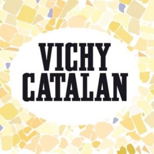 logo vichy catalan bronwater in mozaiek_Alegre Import.nl