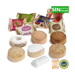 Surtido Mantecados y polverones Gamito | assortiment Spaanse kerstkoekjes