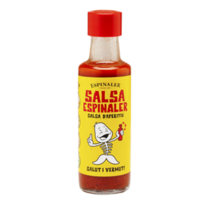 Flesje Salsa aperitivo Espinaler. Ideaal bij Spaanse tapas. Te koop in Nederland bij Alegre Import.nl