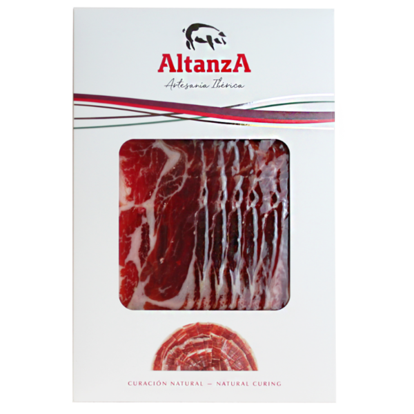 Paleta Ibérica de luxe. Spaanse Ibérico de Bellota ham in luxe verpakking