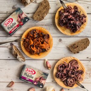 Tapas assortiment baby-inktvisjes van Dani | Spaanse visconserven