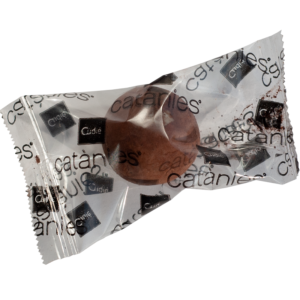 Catànies Flowpack horeca_gekarameliseerde amandel in een induviele verpakking_Alegre Import
