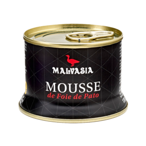 Foie gras eendenlever mousse in zwart blikje_Alegre Import