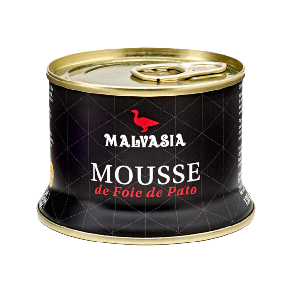 Foie gras eendenlever mousse in zwart blikje_Alegre Import