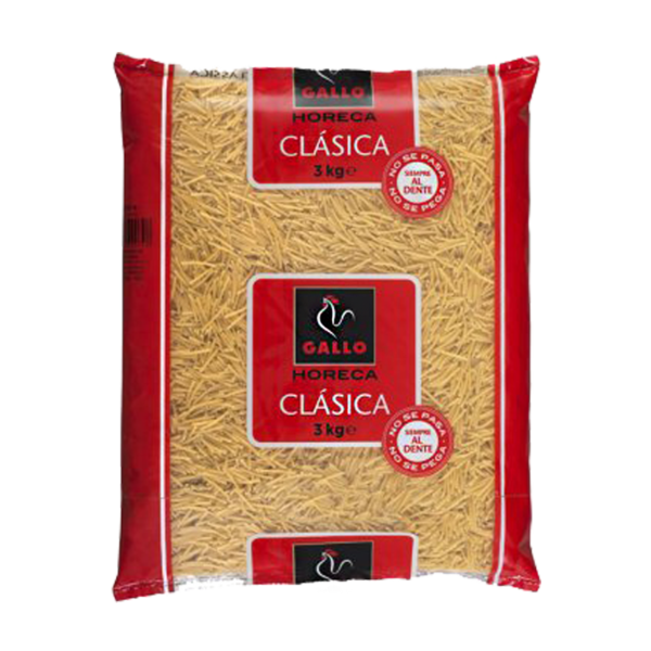 Fideo Nº4 of Nº2 Gallo | Catalaanse pasta / vermicelli _ Fideos in horeca verpakking per 3 kilo in nummer 2 , 4 of Perla