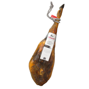 Jamón de Bellota Altanza met rood label_Alegre Import.nl
