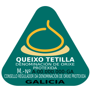 Logo DOP Tetilla Spaanse kaas