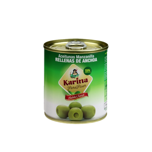 Aceituna Manzanilla rellena anchoa | Spaanse gevulde manzanilla olijf met ansjovis