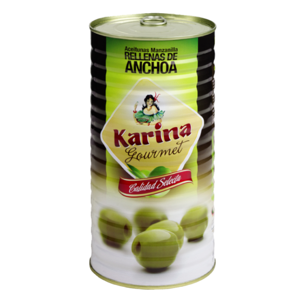 Aceitunas manzanilla rellenas | Groene gevulde olijf met ansjovis
