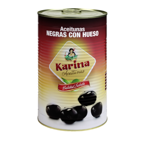 Spaanse zwarte olijf in blik | Karina