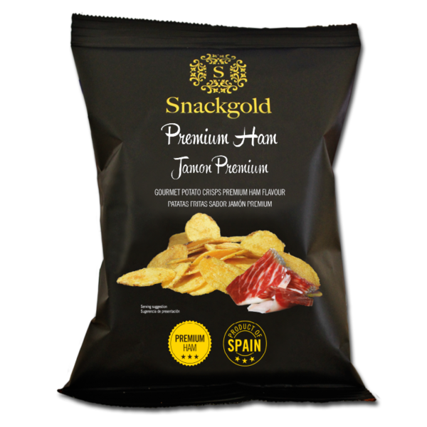 Patatas fritas Jamón Premium | Spaanse Mediterran Jamón Ibérico chips