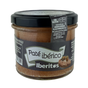 Glazen potje met Spaanse paté Ibérico | Iberitos 110 gram