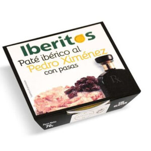 Pate Ibérico Pedro Ximénez Iberitos | kuipje Iberico pate verrijkt met Pedro Ximenez