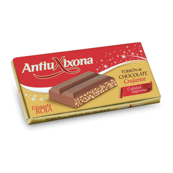 Turrón de Chocolate cruijente | Antiu Xixona knisperende chocolade