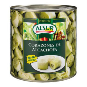 Alcachofa Corazones grande Alsur | 30/40 artisjok harten in blik