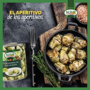 El aperitivo de los alcochofas Alsur | Gebakken artisjokharten in de pan _ groenteconserven